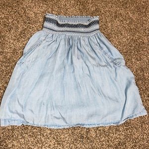 Abbeline Fabric Mini Skirt